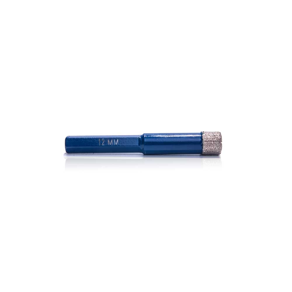 Pit Bull<br> Self Cooling Dry Diamond Tile Bit 12mm
