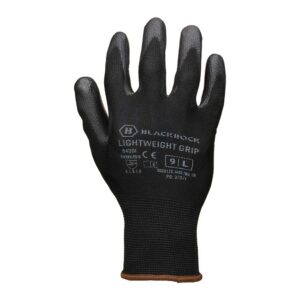 Lightweight PU Gripper Gloves Large