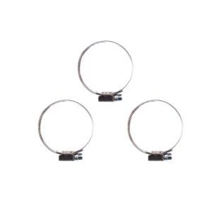 Stainless Steel Hose Clips 40-60mm Pack of 3