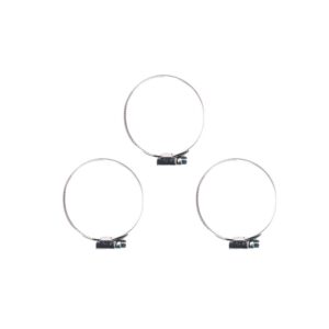 Stainless Steel Hose Clips 50-70mm Pack of 3