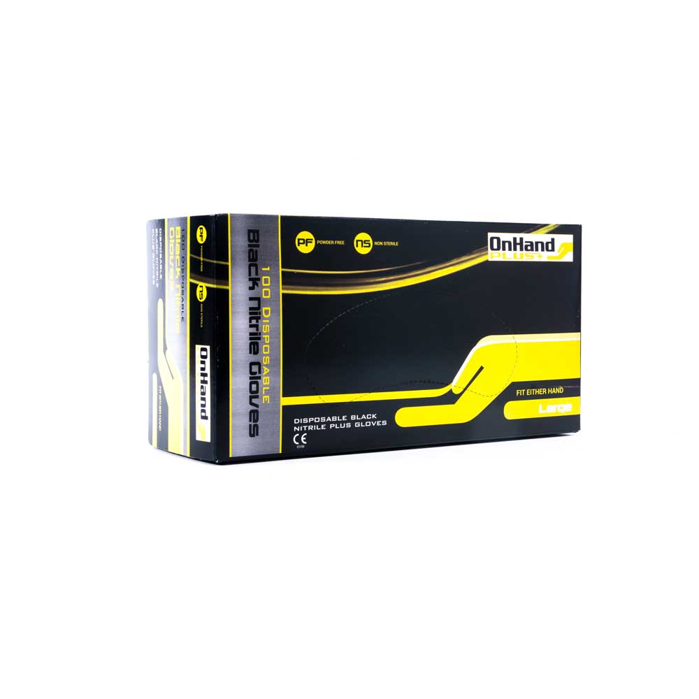 Disposable Nitrile Gloves Large Box of 100