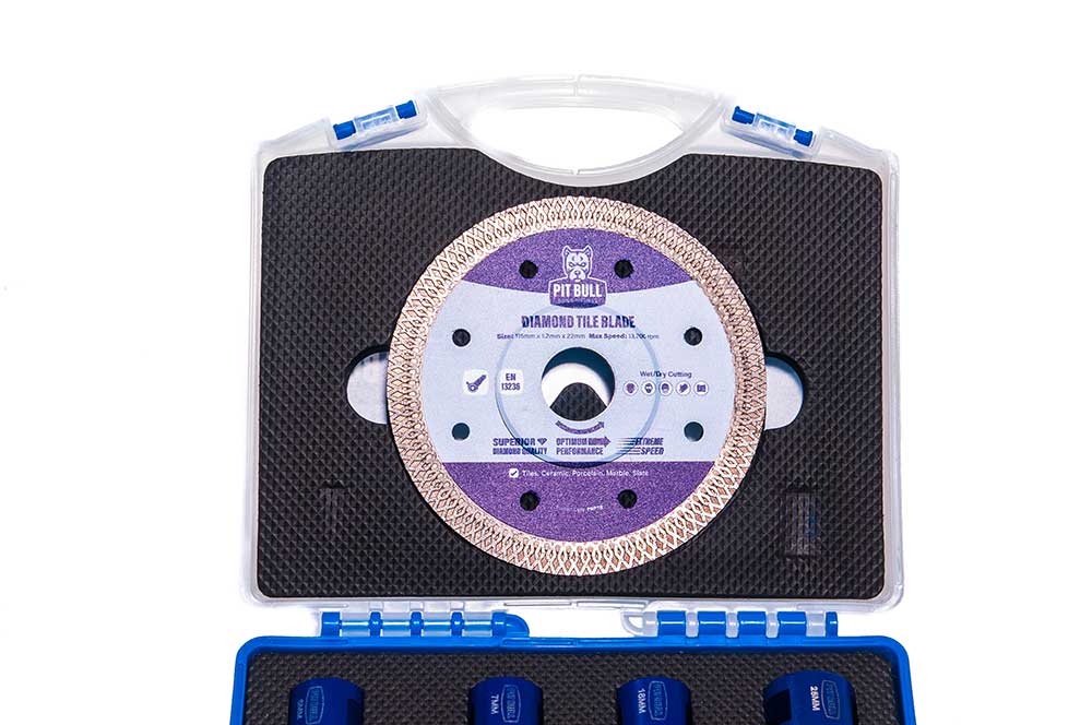 Pit Bull<br> 7pc M14 Dry Diamond Tile Drill Set - Image 2