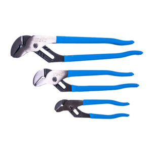 Channellock GS-3 3pc Straight Jaw Tongue & Groove Plier Set