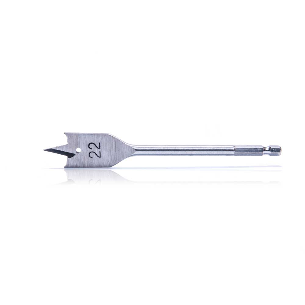 Flat Wood Bit 22mm x 150mm