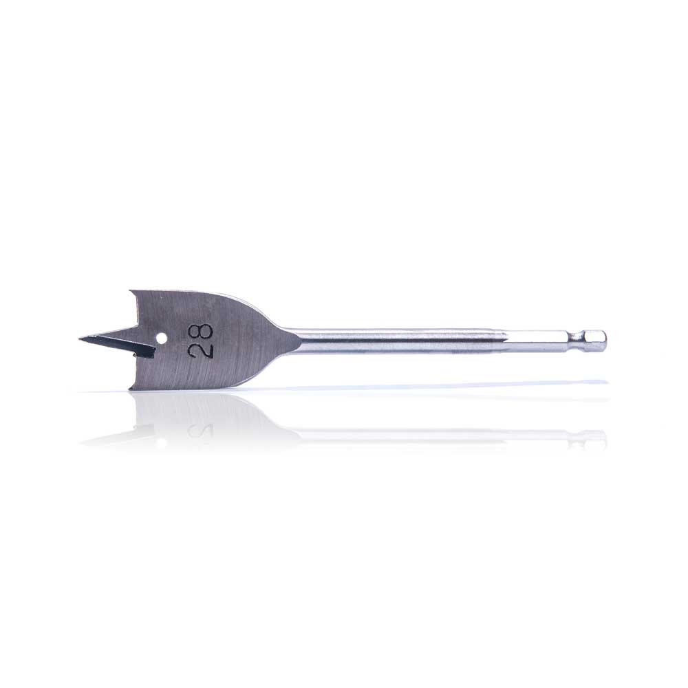 Flat Wood Bit 28mm x 150mm