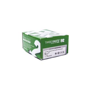 Pozi Twin-Fast Thread Woodscrews 8g x 1" Box of 200