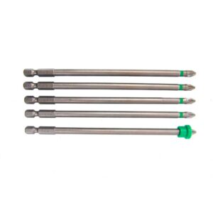 PZ2 x 150mm Impact Screwdriver Bits Pack of 5