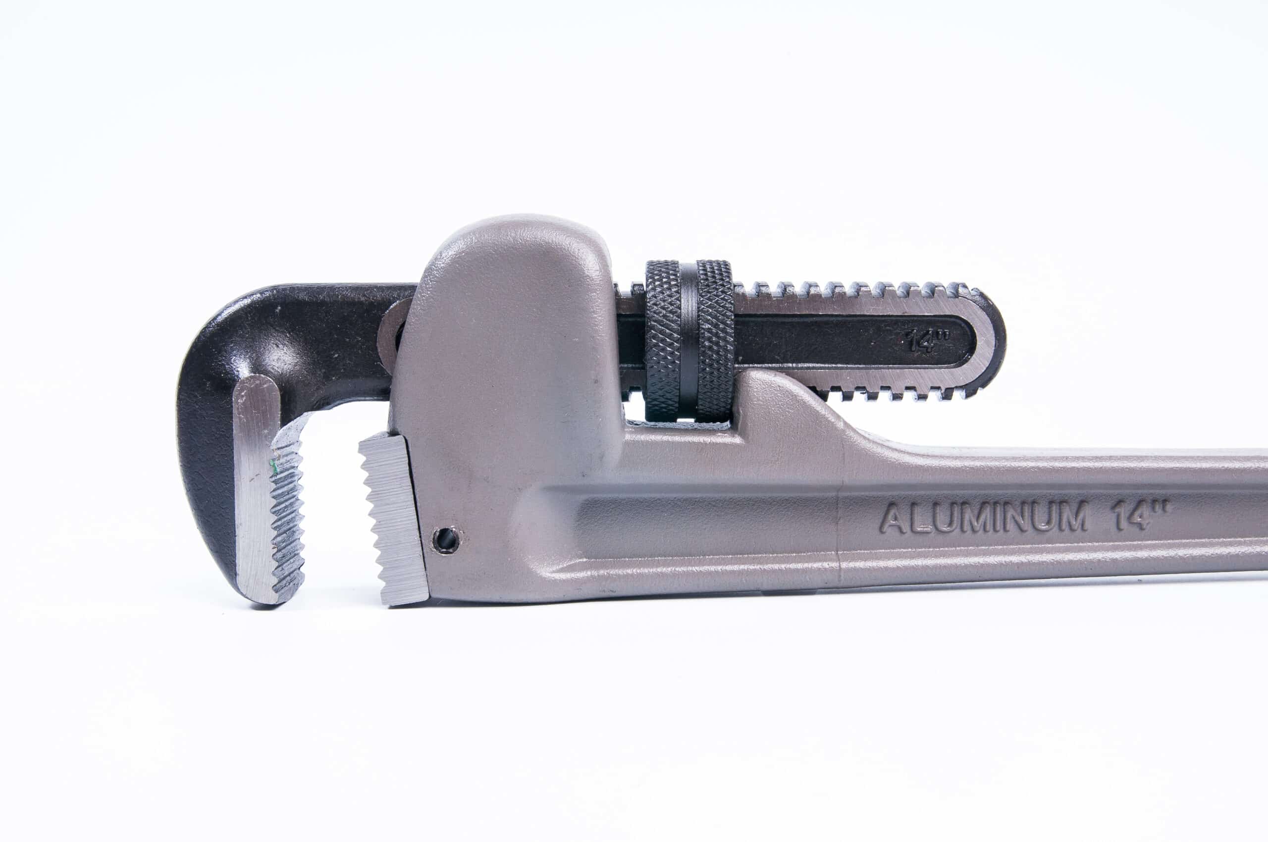 Heavy Duty Aluminium Pipe Wrench 14" - Image 2
