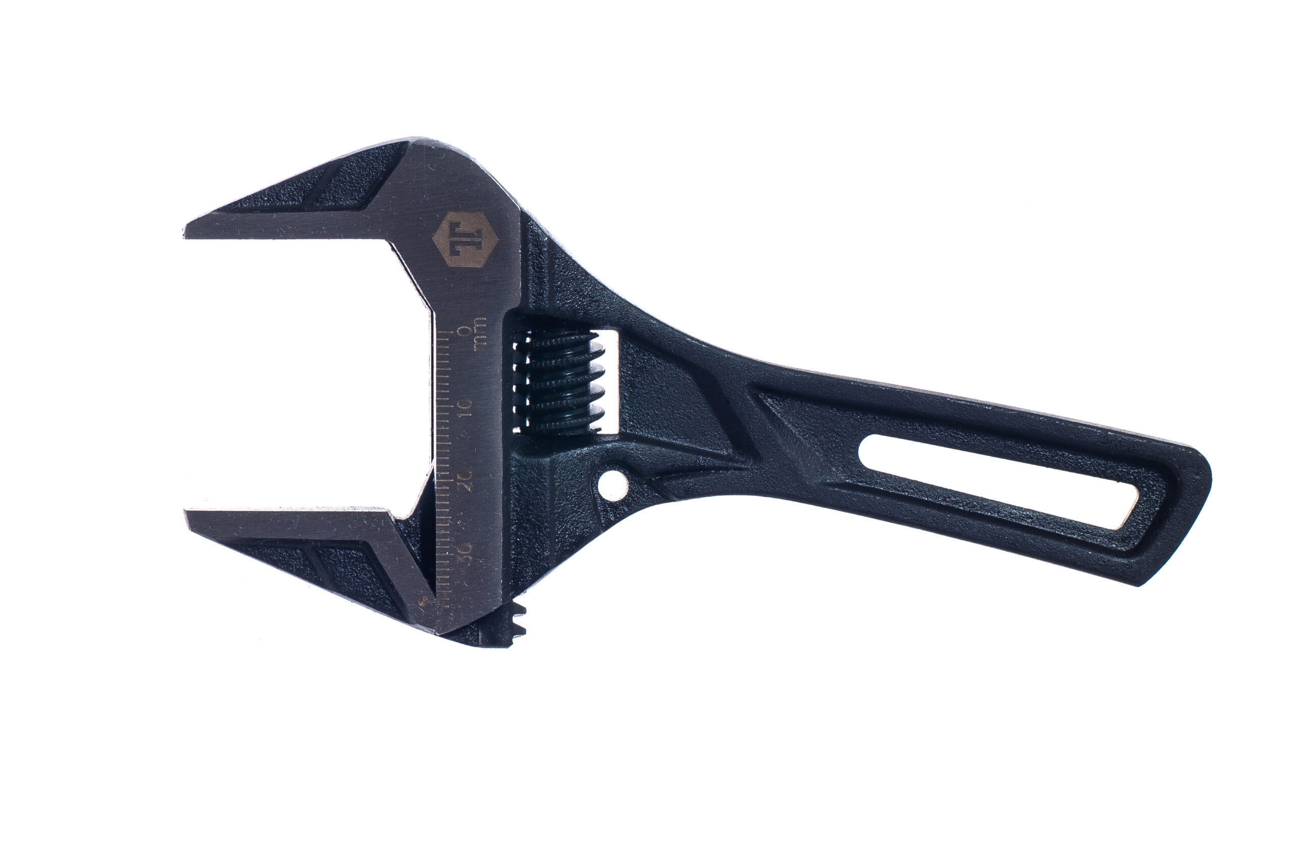 Stubby Extra Wide Jaw Adjustable Wrench 5-1/2"